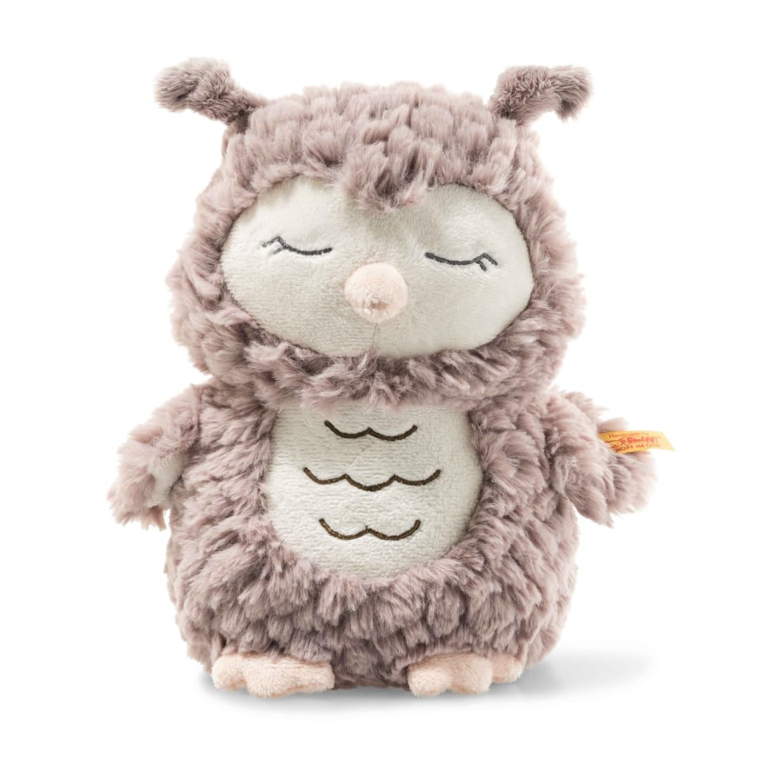 616SqHzTOOL Steiff Kuscheltier Ollie Eule, Süßes Stofftier, Jungen, Mädchen & Babys ab 0 Monaten, Friends, PlüschtieBeige – Bild 1