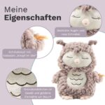 Steiff Kuscheltier Ollie Eule, Süßes Stofftier, Jungen, Mädchen & Babys ab 0 Monaten, Friends, PlüschtieBeige – Bild 5